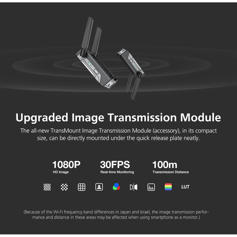 Zhiyun-Tech Transmount HDMI Wireless Video Transmitter for WEEBILL-S/CRANE 3S/2S