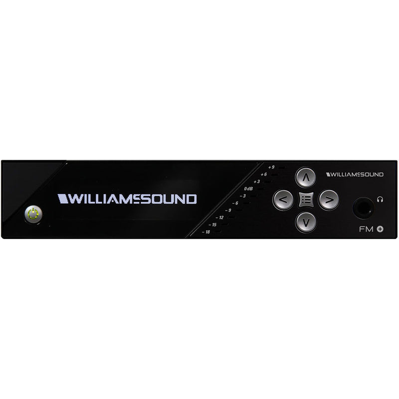 Williams Sound FM Plus Large-Area Dual FM/Wi-Fi Assist Listen Syst:4 FM R37 R:FM T55 T/4-PPA R37N/4-Ear 022