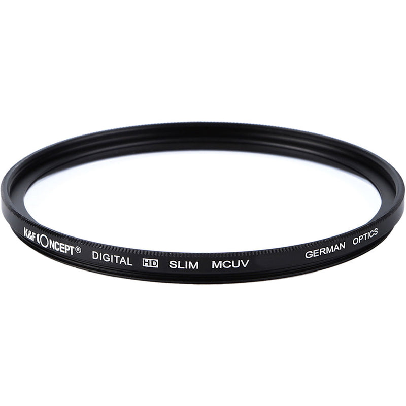 K&F Concept Green Multi-Coated Schott B270 German Optics Slim UV Filter (82mm)