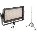 Genaray Spectro LED Essential 500IID Daylight LED 2-Light Kit