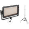 Genaray Spectro LED Essential 500IID Daylight LED 2-Light Kit