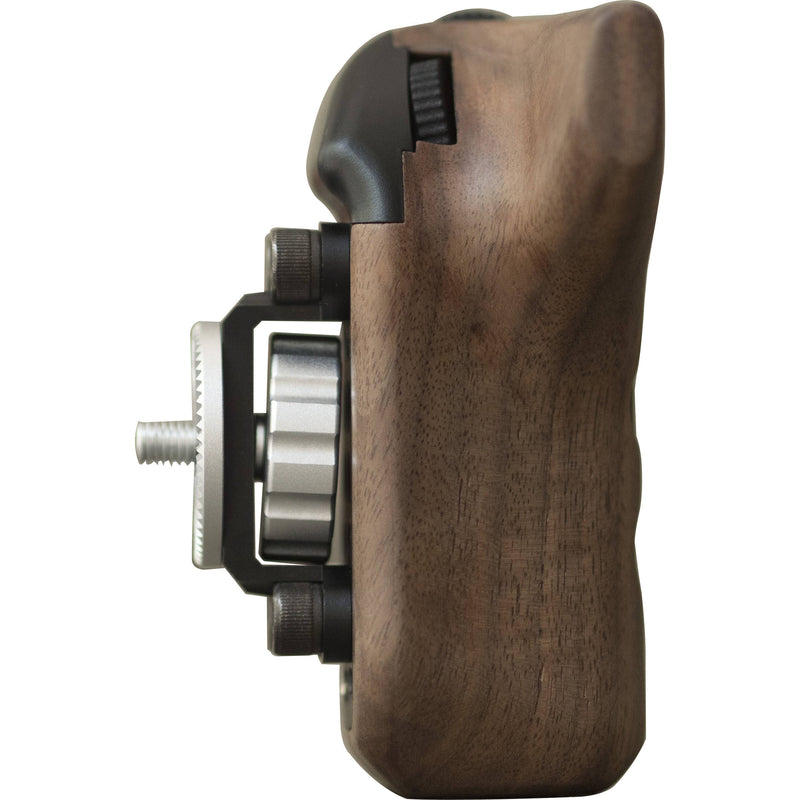 RVLVR Right-Side Remote Clutch Handle with LANC Camera Control (Black Walnut)