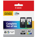 Canon PG-260 Black /CL-261 Color Value Pack