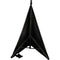 Auray SK-4SLSB Speaker and Lighting Stand Skirt Kit (2-Pack, Black)