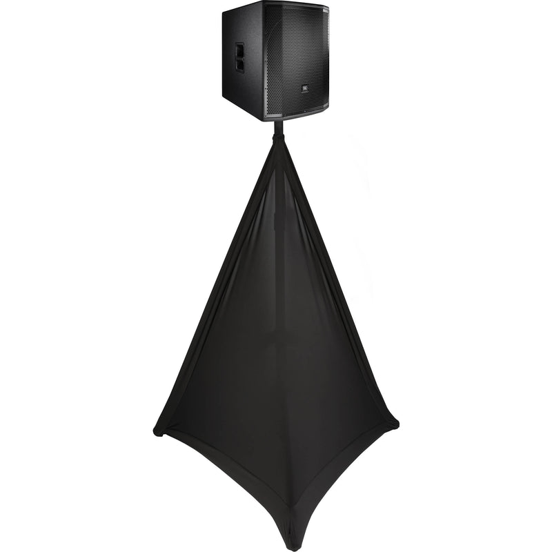 Auray SK-4SLSB Speaker and Lighting Stand Skirt Kit (2-Pack, Black)