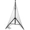 Auray SK-4SLSW Speaker and Lighting Stand Skirt Kit (2-Pack, White)