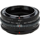 FotodioX Vizelex Cine ND Throttle Lens Mount Adapter for Canon EF-Mount Lens to Sony E-Mount Camera