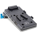 Kondor Blue Cine Battery Plate with 15mm Rod Clamp (V-Mount)