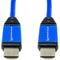 Kondor Blue KB_HDMI14 Braided High-Speed HDMI Cable (Blue, 14")