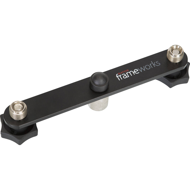 Gator Cases Frameworks Mic Mount Bar for 1-2 Microphones