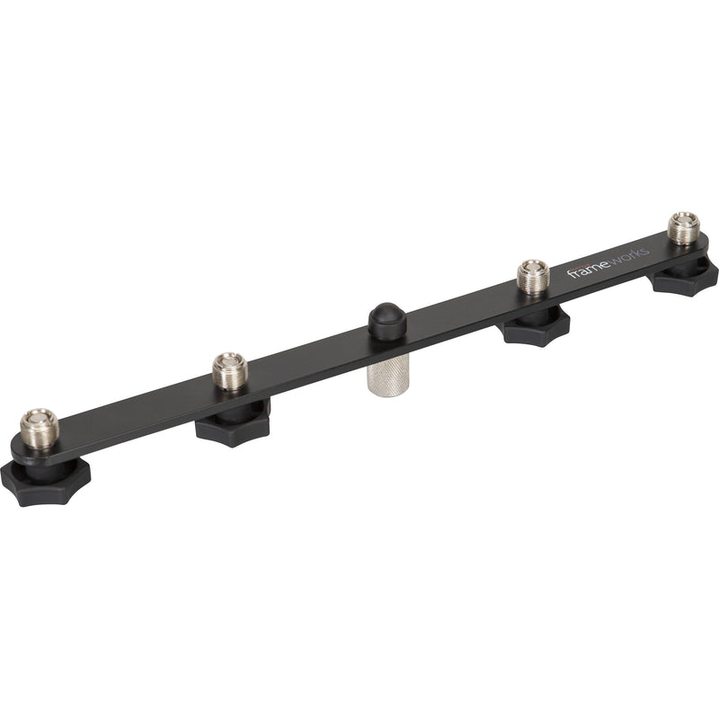 Gator Cases Frameworks Mic Mount Bar for 1-4 Microphones