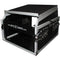 ProX 13U Top Mixer-DJ 6U Rack Combo Flight Case with Laptop Shelf