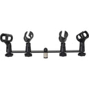 Gator Cases Frameworks Mic Mount Bar for 1-4 Microphones