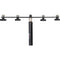 Gator Cases Frameworks Mic Mount Bar for 1-4 Microphones