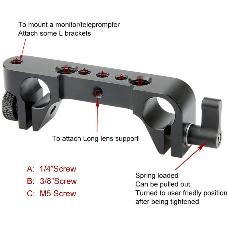 Niceyrig 15mm Dual-Rod Clamp