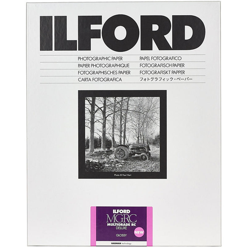 Ilford MULTIGRADE RC Deluxe Paper and HP5 Plus Value Pack (Pearl, 8 x 10", 25 Sheets)