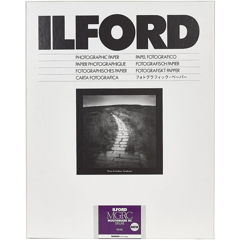 Ilford MULTIGRADE RC Deluxe Paper (Glossy, 8.5 x 11", 250 Sheets)