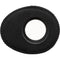 Bluestar Oval Extra Large Viewfinder Eyecushion (Ultrasuede, Black)