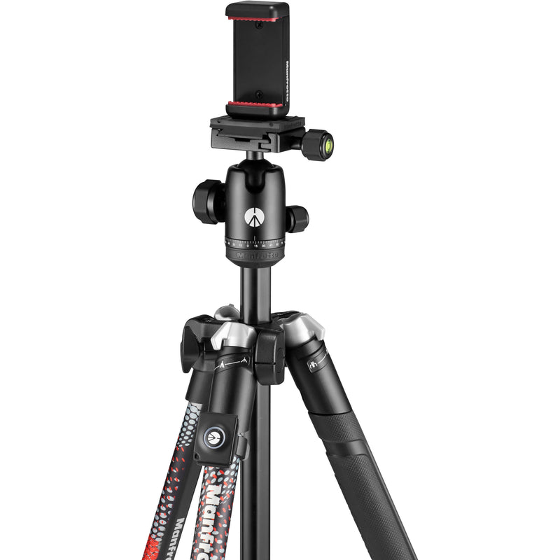 Manfrotto Element MII Aluminum Tripod with Ball Head (Red)