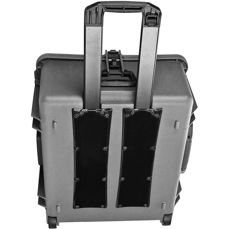 Porta Brace Wheeled Hard Shipping Case with Divider Kit for JVC GYHC550 Camcorder