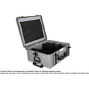 Porta Brace Wheeled Hard Shipping Case with Divider Kit for JVC GYHC550 Camcorder