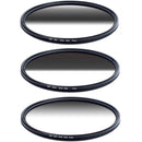 Ice 77mm Soft-Edge Graduated, Hard-Edge Graduated, and Reverse-Graduated Neutral Density Filter Kits (3-Stop)