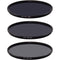 Ice 72mm CO ND8, ND64, and ND1000 Neutral Density Filter Kit (3, 6, and 10 Stops)