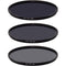 Ice 72mm CO ND8, ND64, and ND1000 Neutral Density Filter Kit (3, 6, and 10 Stops)