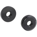 CAMVATE 3/8"-16 Female Thumbwheel Lock Nut Adapter (2-Pack)