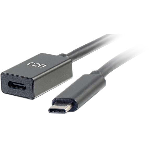 C2G 3' USB-C to C 3.1 (Gen 2) Male to Female Extension Cable (10Gbps)