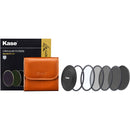 Kase 72mm Stack Set - CPL/ ND8/ ND64/ ND1000/ Male & Female Caps