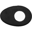 Bluestar Oval Extra Large Viewfinder Eyecushion (Ultrasuede, Black)