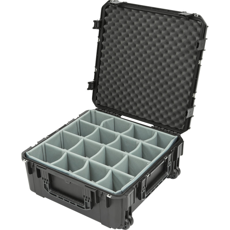 SKB 2424-10 Wheeled Case with Think Tank Designed Dividers (Black)