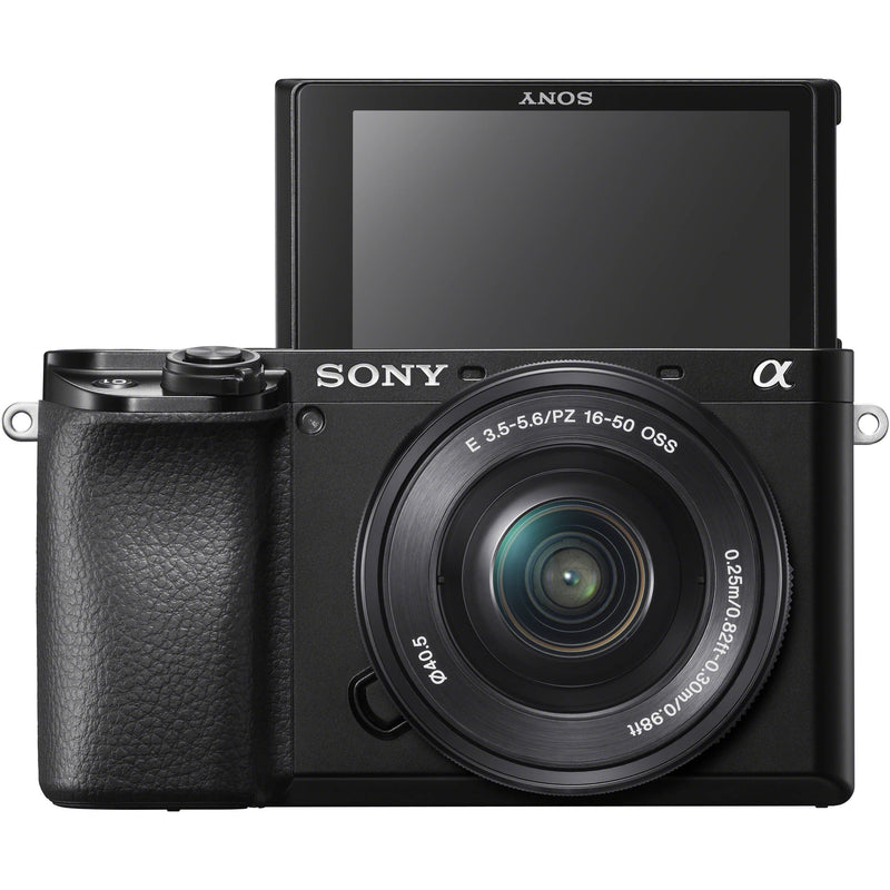 Sony Alpha a6100 Mirrorless Digital Camera with 16-50mm Lens