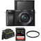 Sony Alpha a6100 Mirrorless Digital Camera with 16-50mm Lens