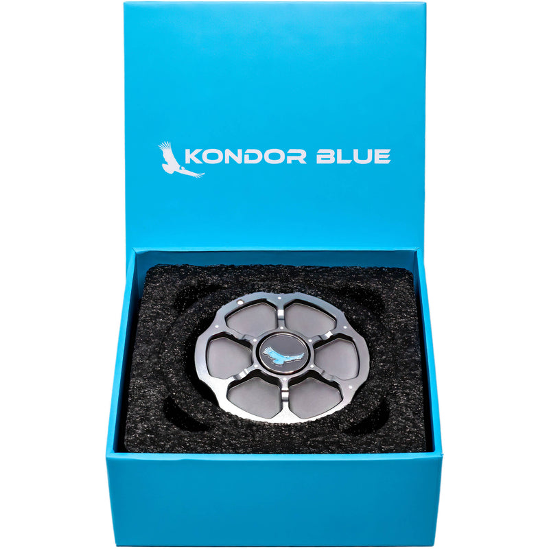 Kondor Blue Aluminum Body Cap for Micro Four Thirds Cameras (Space Gray)