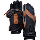 Vallerret Skadi Zipper Mitt PSP Gloves (Small, Brown)