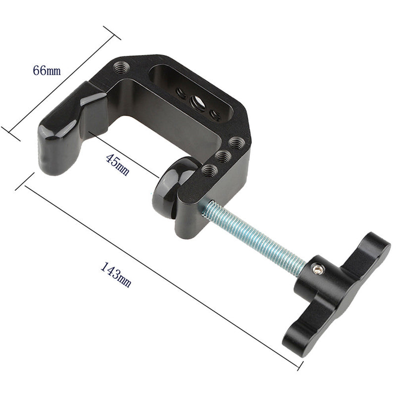 CAMVATE Super C-Clamp, 9.8" Magic Articulating Arm & Mini Ball Head Mount Kit