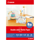 Canon Double-Sided Matte Photo Paper (12 x 12", 30 Sheets)