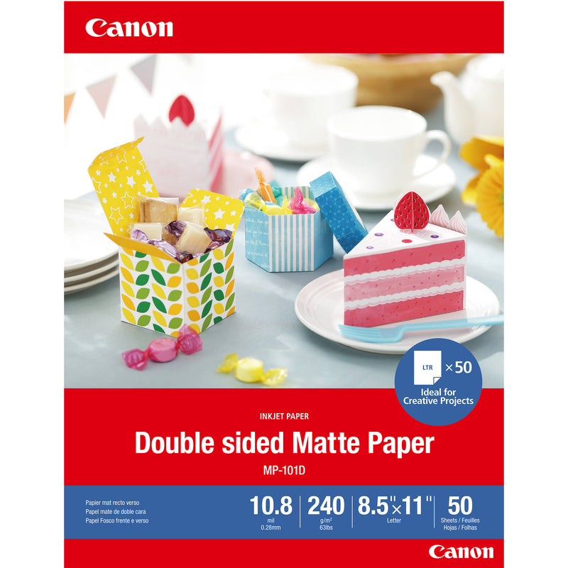 Canon Double-Sided Matte Photo Paper (12 x 12", 30 Sheets)