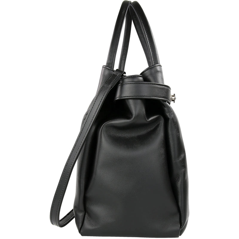 Oberwerth Shopper Eve Leather Bag (Black)