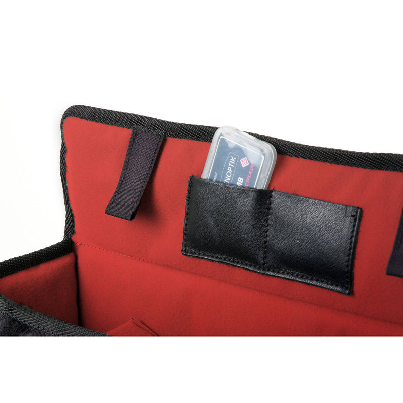 Oberwerth Munchen/William Photo Bag Insert (Black/Red)