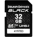 Delkin Devices 64GB BLACK UHS-I SDXC Memory Card