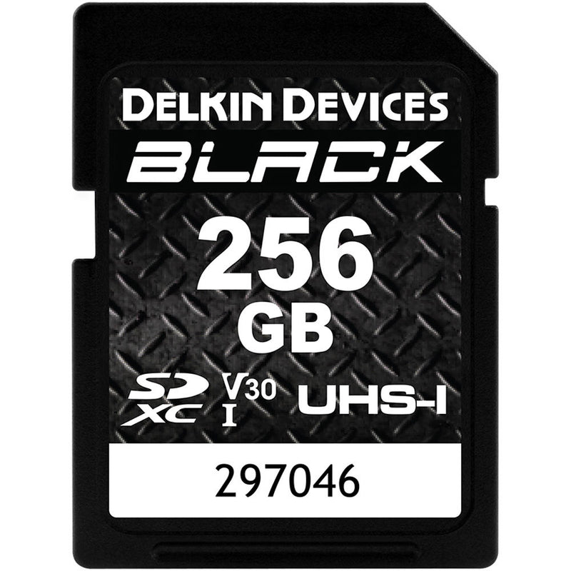 Delkin Devices 64GB BLACK UHS-I SDXC Memory Card