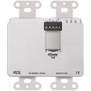 RDL Wall-Mounted Bi-Directional Line-Level And Bluetooth Audio Dante Interface (White)