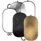 Impact 5-in-1 Collapsible Oval Reflector with Solid Gold (42x72")