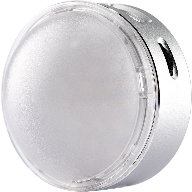 Godox Round Mini RGB LED Magnetic Light (Silver)