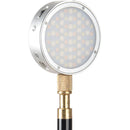 Godox Round Mini RGB LED Magnetic Light (Silver)