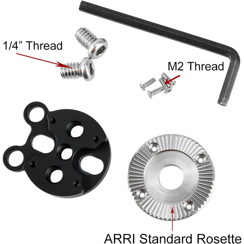 Niceyrig ARRI-Style Rosette Mount Adapter