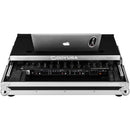 Odyssey Innovative Designs Flight-Zone Native Instruments Traktor Kontrol S4 MK3 Flight Case with Glide Platform (Silver/Black)